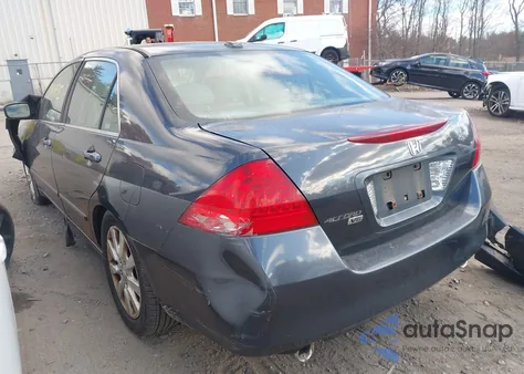 2006 Honda Accord 3.0 Ex из США, поврежденный, VIN 1HGCM668X6A020276
